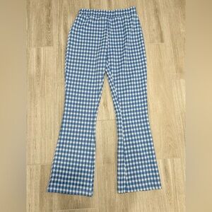 Urban Outfitters Blue and White Checkered Pants